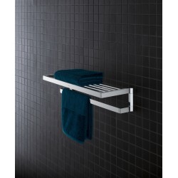 Plaukts ar dvieļu turētāju Grohe Selection Cube 60 cm, hroms