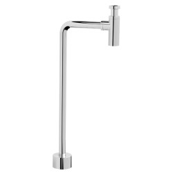 Izlietnes sifons glāze bez izplūdes Gustavsberg 1 1/4x32, izvads grīdā,hroms