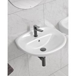 Izlietnes sifons glāze bez izplūdes Gustavsberg 1 1/4x32, melns matēts