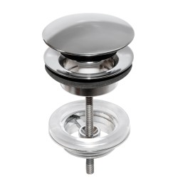 Sifona izplūde Gustavsberg Push-down, hroms