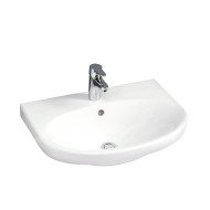 Vannas istabas izlietne Gustavsberg Nautic 5560 60x46 cm, Ceramicplus pārklājums, 556099R1.