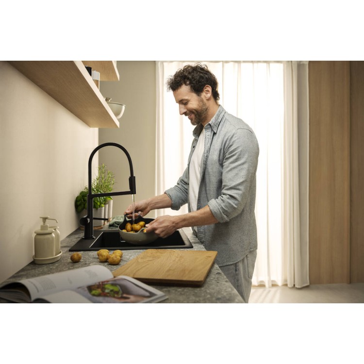 Virtuves izlietnes maisītājs ar noņemamu izteku Hansgrohe Talis Select M54, 72861800