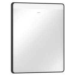 Spogulis ar apgaismojumu Hansgrohe Xarita Lite Q 60x70cm, melns matēts