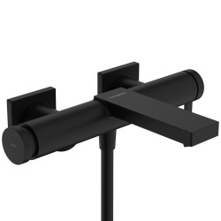 Vannas un dušas maisītājs Hansgrohe Tecturis E, melns matēts