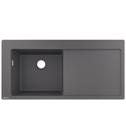 Virtuves izlietne Hansgrohe S514-F450 105x51cm, stone grey R