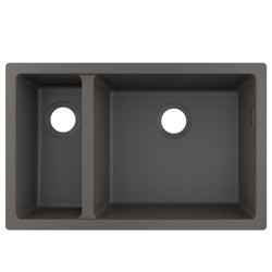 Virtuves izlietne Hansgrohe S510-U635 71x45cm, stone grey