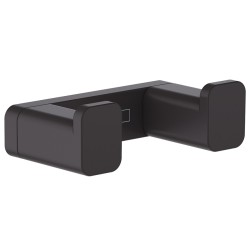 Āķis dubultais Hansgrohe AddStoris, melns matēts