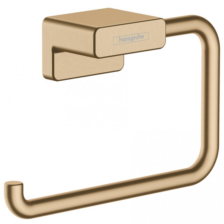 Tualetes papīra turētājs Hansgrohe AddStoris, matēta bronza