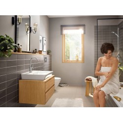 Izlietnes maisītājs Hansgrohe Rebris E 210, hroms 72576000