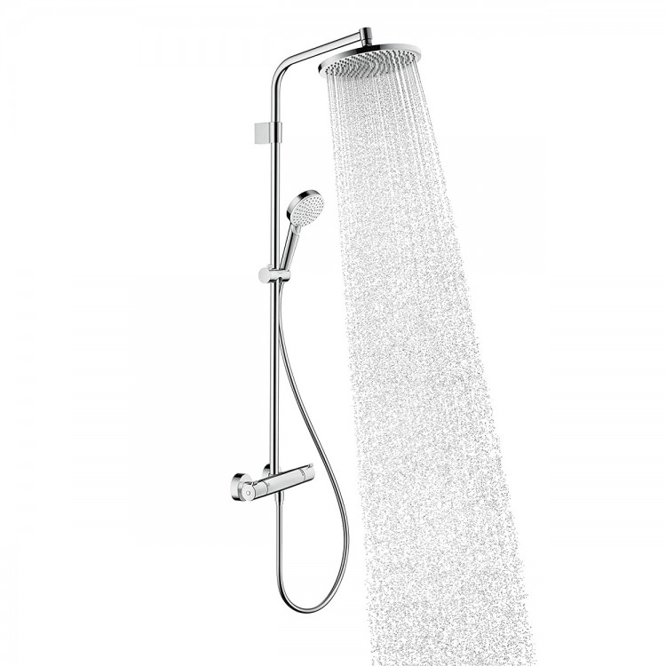 Termostata dušas sistēma Hansgrohe Crometta S 240 termosta, 26781000