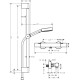 Dušas termostata maisītājs Hansgrohe Ecostat Fine ar Pulsify Select S 105 3jet dušu, 24262670