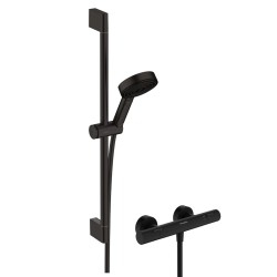 Dušas termostata maisītājs Hansgrohe Ecostat Fine ar Pulsify Select S 105 3jet dušu, 24262670