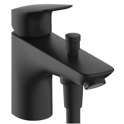Vannas maisītājs uz vannas malas Hansgrohe Logis Monotrou, melns matēts 71315670
