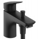 Vannas maisītājs uz vannas malas Hansgrohe Logis Monotrou, melns matēts 71315670