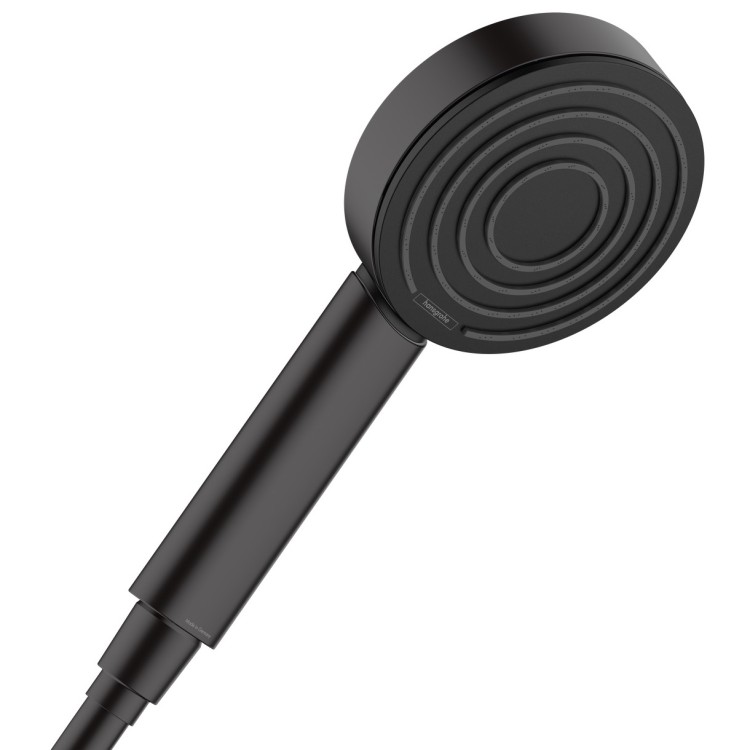 Rokas duša Hansgrohe Pulsify Select S 105 1jet, melns matēts 24120670