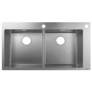 Virtuves izlietne Hansgrohe S712-F765 865x500mm, stainless steel