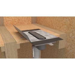 Dušas kanālu montāžas komplekts Hansgrohe traps uBox Universal, vertikāls 01002180