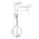 Virtuves izlietnes maisītājs ar izvelkamu izteku Hansgrohe Zesis M33-160, 2jet, 74801670