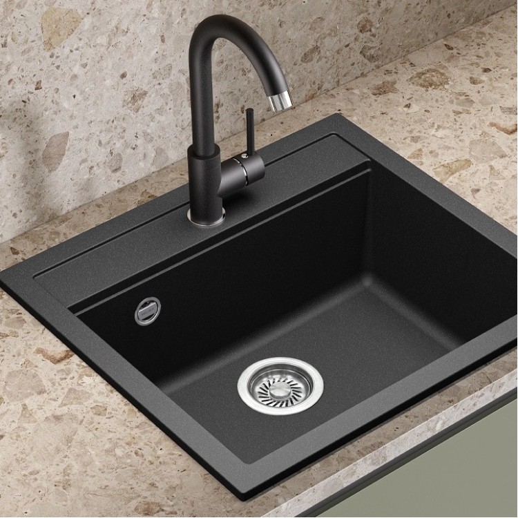 Virtuves izlietnes maisītājs Helika Sabia Eko 2, 5523-E2-601