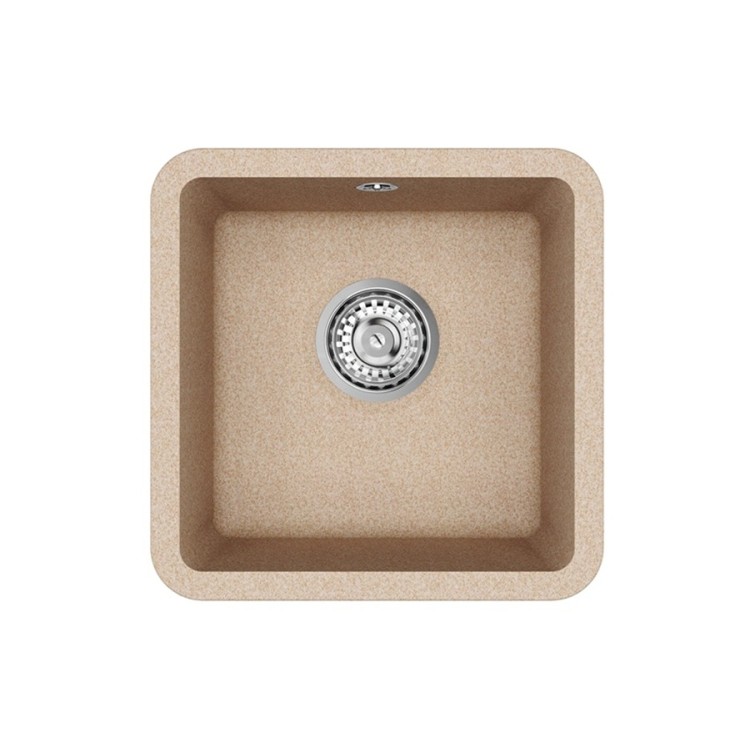 Virtuves izlietne HELIKA ARCA pabūvējama 380x380mm, SQA100-110