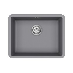 Virtuves izlietne HELIKA ARCA pabūvējama 585x460mm, SQA102-202