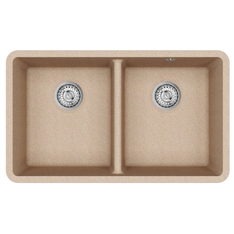 Virtuves izlietne HELIKA ARCA pabūvējama 810x480mm, SQA200-110