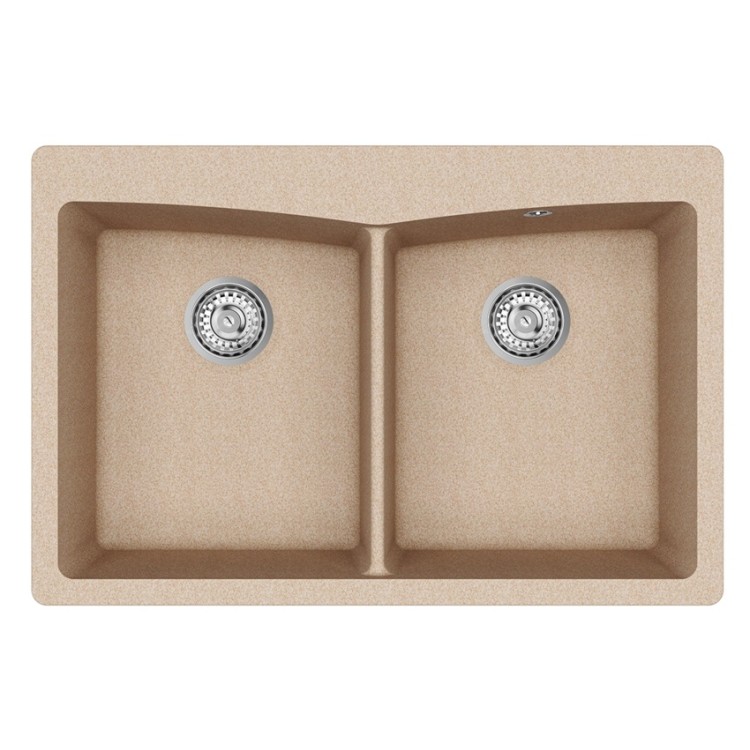 Virtuves izlietne HELIKA ARCA pabūvējamā 840x560mm, SQA210-110