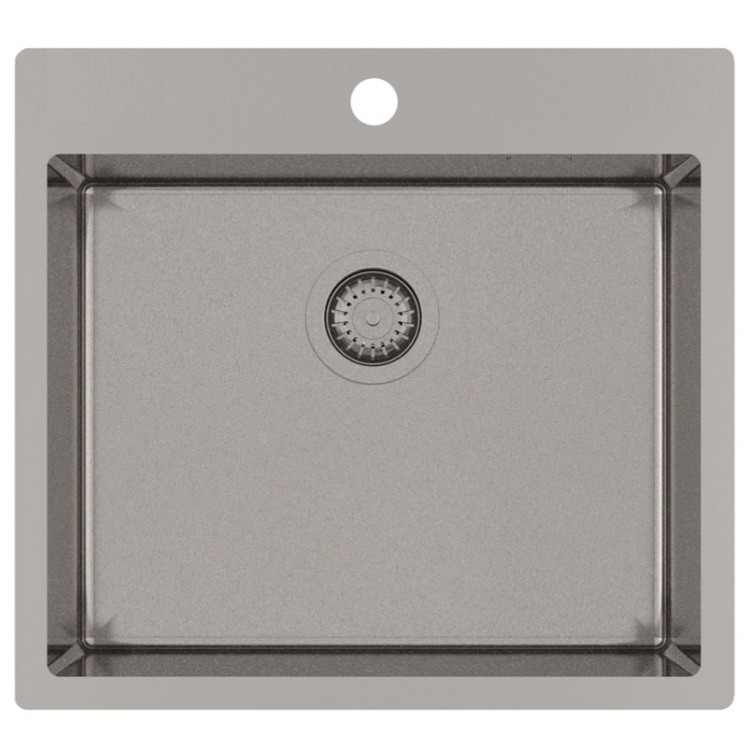 Virtuves izlietne HELIKA TERRA Nerūsējošā tērauda 550x505 mm