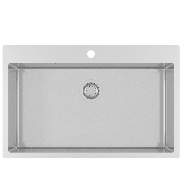 Virtuves izlietne HELIKA TERRA Nerūsējošā tērauda 790x505 mm