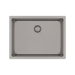 Virtuves izlietne HELIKA NOVA Nerūsējošā tērauda 590x450 mm, grafīts