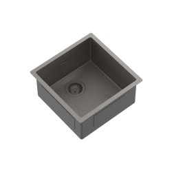 Virtuves izlietne HELIKA NOVA Nerūsējošā tērauda 450x450 mm, grafīts