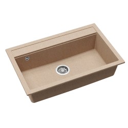 Virtuves izlietne HELIKA QUADRO 795x505 mm, SQQ103W-110