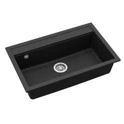 Virtuves izlietne HELIKA QUADRO 795x505 mm, SQQ103W-601