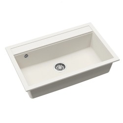 Virtuves izlietne HELIKA QUADRO 795x505 mm, SQQ103W-710