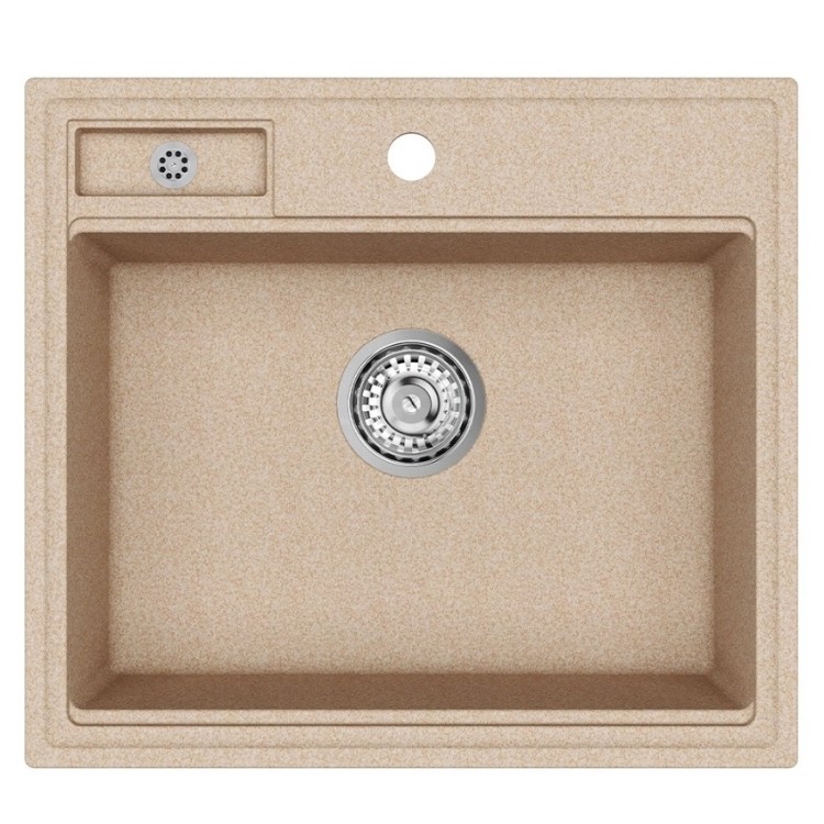 Virtuves izlietne HELIKA QUADRO 560x500 mm, SQU100W-110