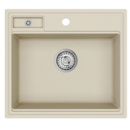 Virtuves izlietne HELIKA QUADRO 560x500 mm, SQU100W-111