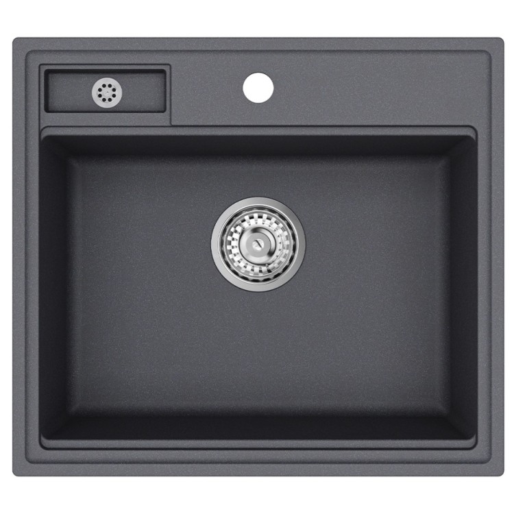 Virtuves izlietne HELIKA QUADRO 560x500 mm, SQU100W-222