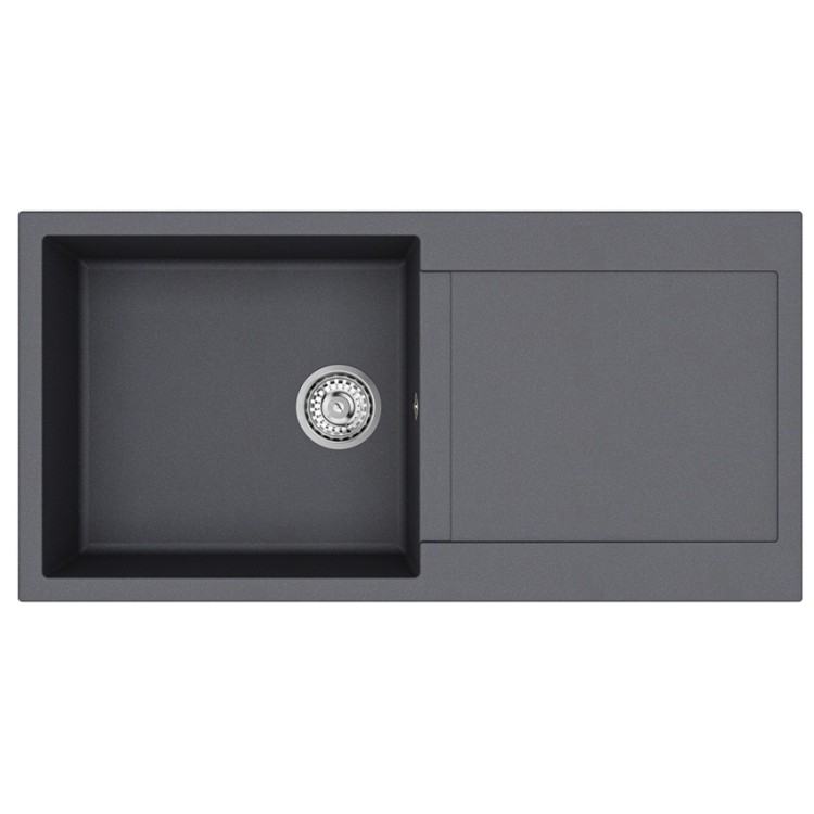 Virtuves izlietne HELIKA TESA PLUS 1000x500 mm, SQT103AW-222