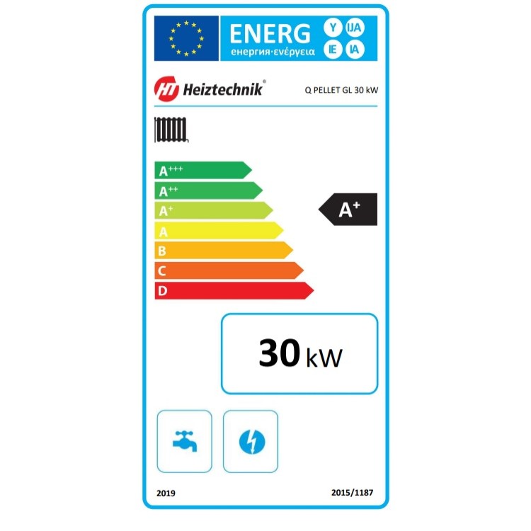 Granulu katls Q Pellet GL Heiztechnik 30Kw