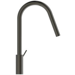 Virtuves izlietnes maisītājs ar izvelkamu izteku Ideal Standard Gusto, magnetic grey