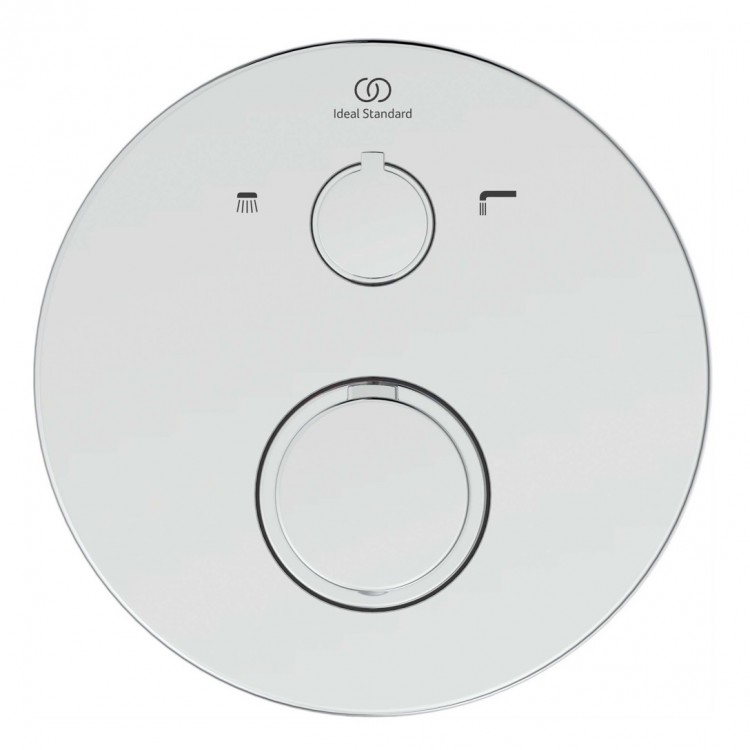 Vannas un dušas iebūvējamā termostata maisītāja dekoratīvā daļa Ideal Standard Ceratherm T100, A5814AA