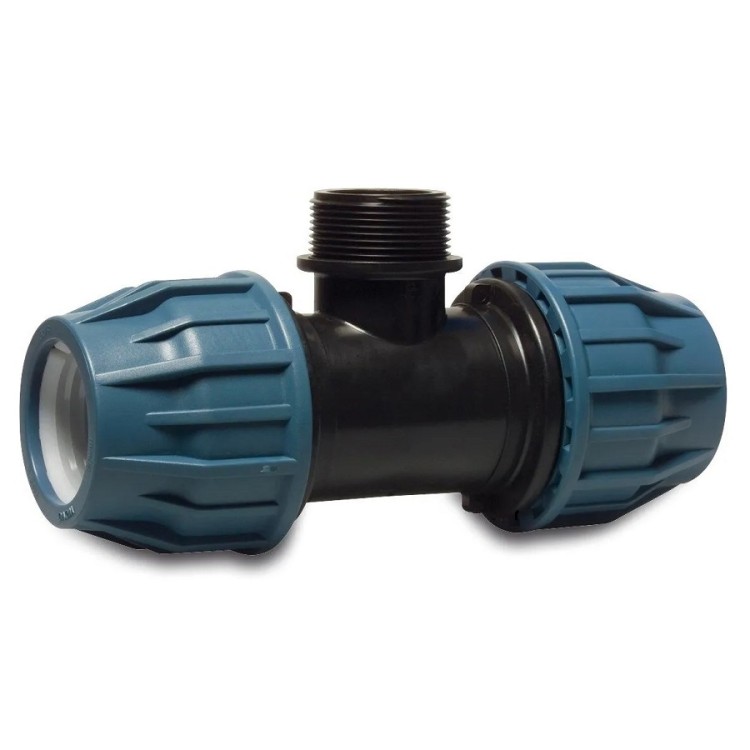 PP Kompresijas trejgabals 32x1 ā.v. PE caurulēm