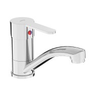 Virtuves izlietnes maisītājs JIKA Lyra Smart, iztece 143mm, hroms