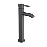 Paaugstināts izlietnes maisītājs JIKA Mio Style 200, melns matēts