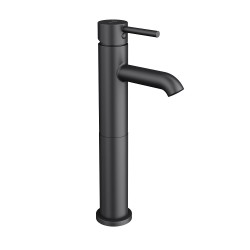 Paaugstināts izlietnes maisītājs JIKA Mio Style 200, melns matēts