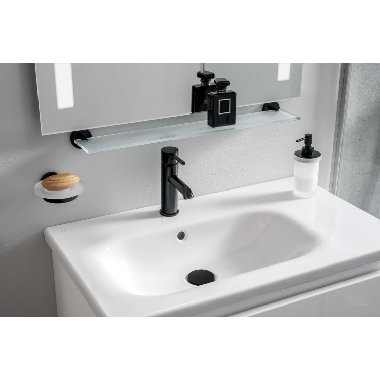 Izlietnes maisītājs JIKA Mio Style, melns matēts