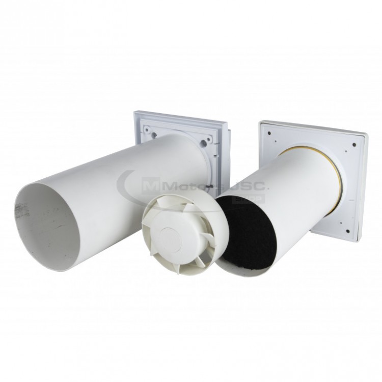 Svaigā gaisa siltummainītājs rekuperators MMotors ECO-FRESH 01 LUX ar apsildi