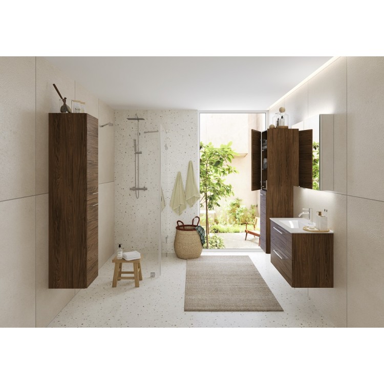 Vannas istabas skapītis izlietnei Kame DUET 60cm, BU/6-2DR/48