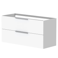 Vannas istabas skapītis izlietnei KAME LIRIS 120cm, balts matēts