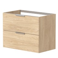 Vannas istabas skapītis izlietnei KAME LIRIS 80cm, gaišs ozols